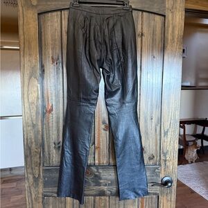 Wilsons Leather Maxima Black Leather Pants size 2